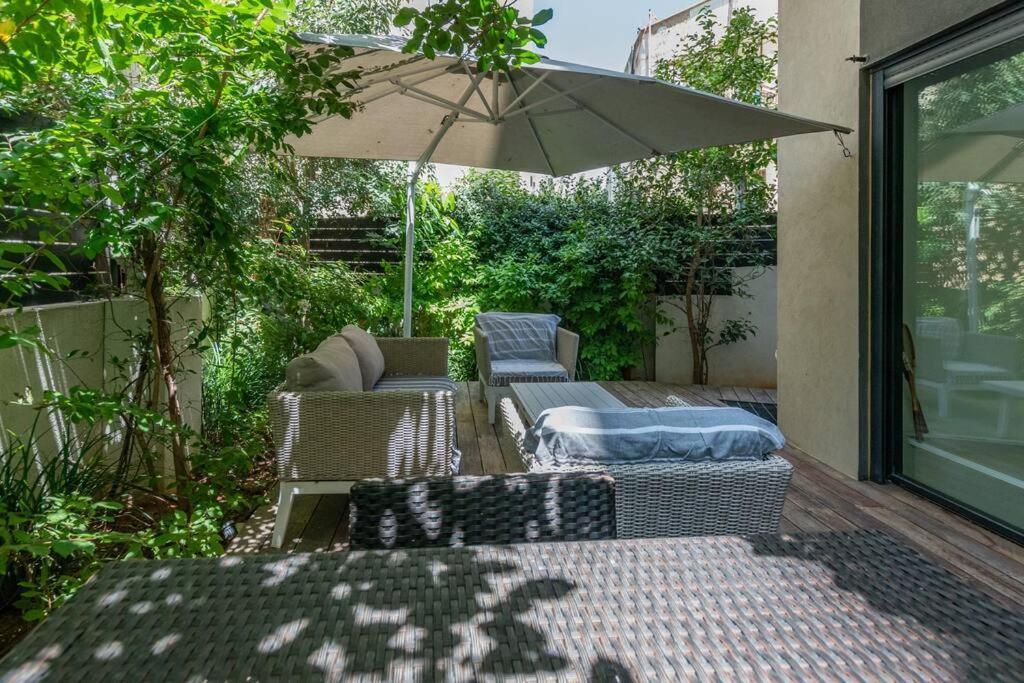 Secure Duplex Garden By Shouk Hacarmel Appartement